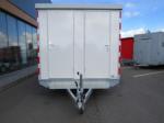 Proline Schaftwagen tandemas 400x200x210cm 2100kg met magazijn en toilet ruimte